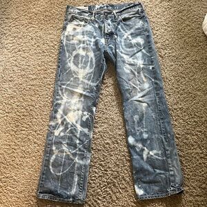 Custom Paint Jeans - Abercrombie & Fitch